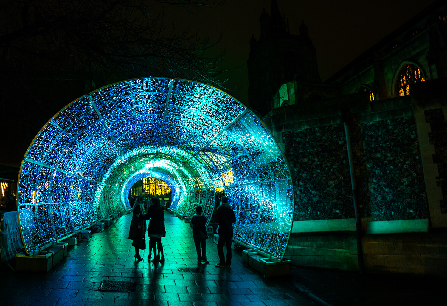 Norwich Tunnel of light-17