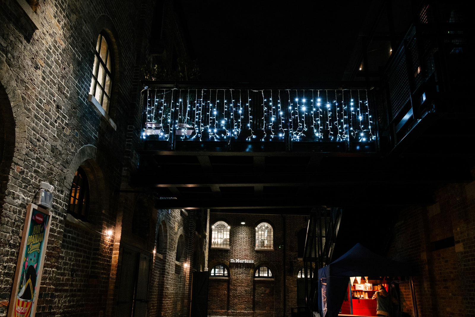 camden market hanging lights