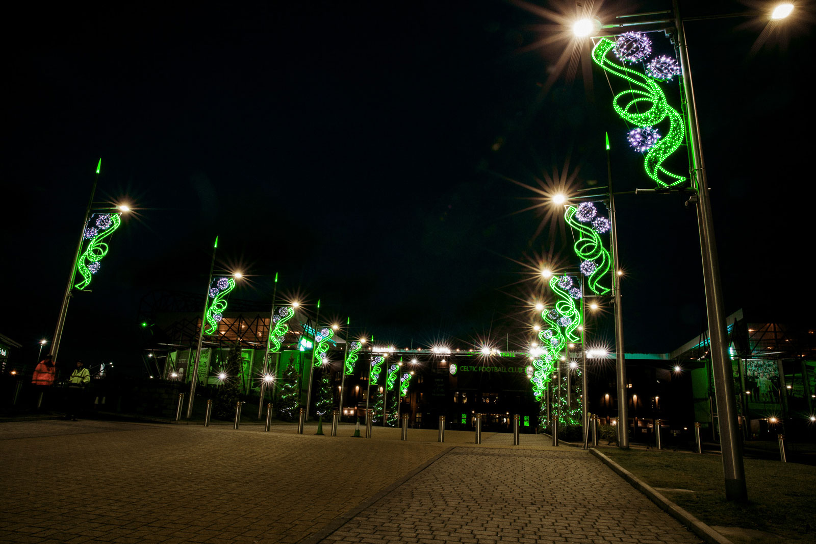Celtic FC walkway