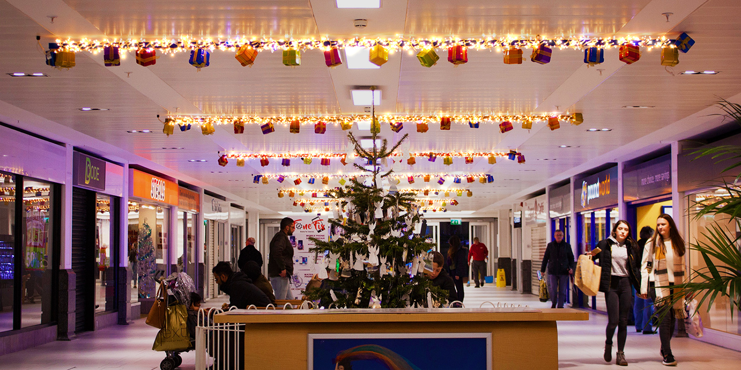 Shopping Centre festive decorations