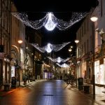 Perth white festive lighting
